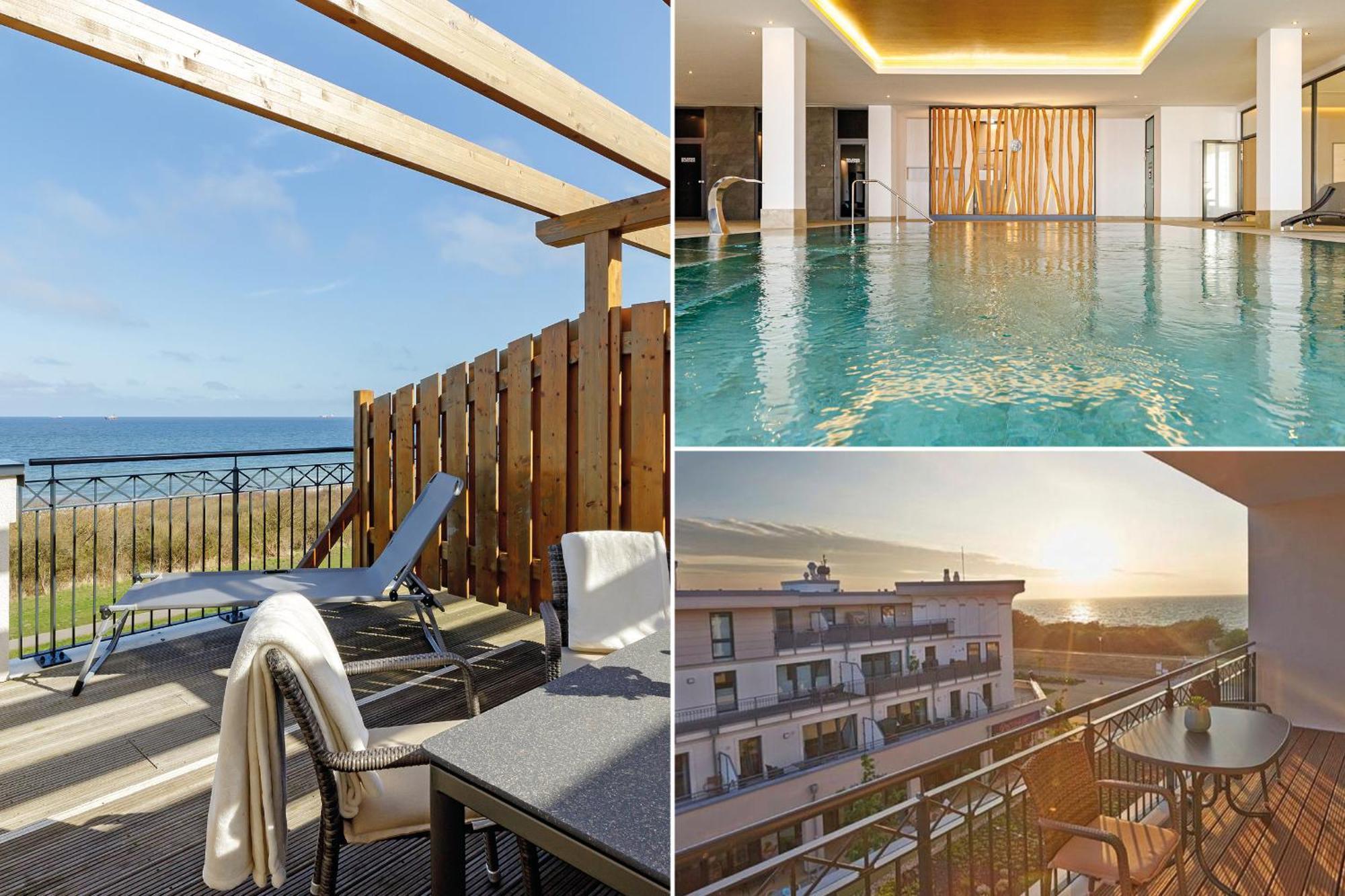 Aparthotel Waterkant Suites - Fewos Am Meer Mit Spa Börgerende-Rethwisch Kültér fotó
