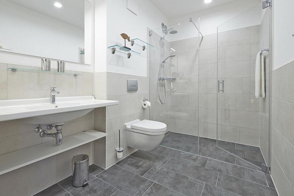 Aparthotel Waterkant Suites - Fewos Am Meer Mit Spa Börgerende-Rethwisch Szoba fotó
